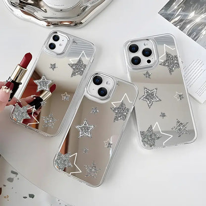 Sparkling Star Mirror Phone Case