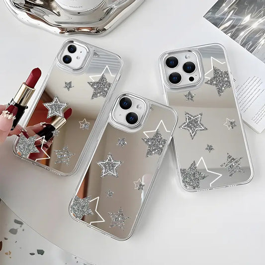 Sparkling Star Mirror Phone Case