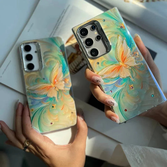 Whimsical Butterfly Design Case - Samsung