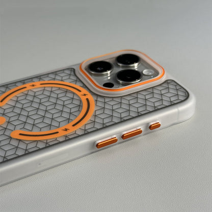 Dynamic 3D Hexagonal MagSafe Case - iPhone