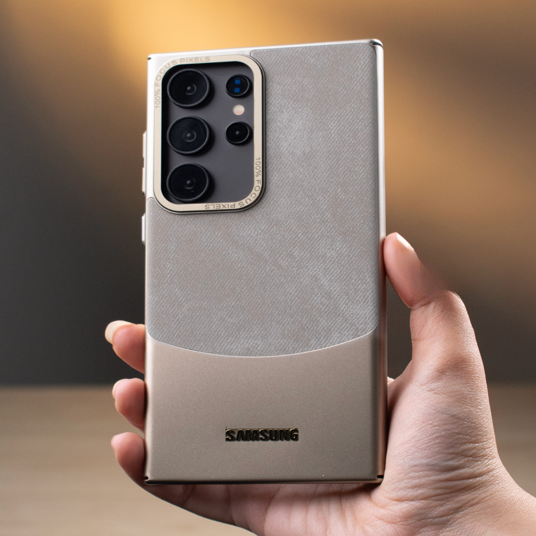 Galaxy S24 Ultra Premium Leather Shield Case