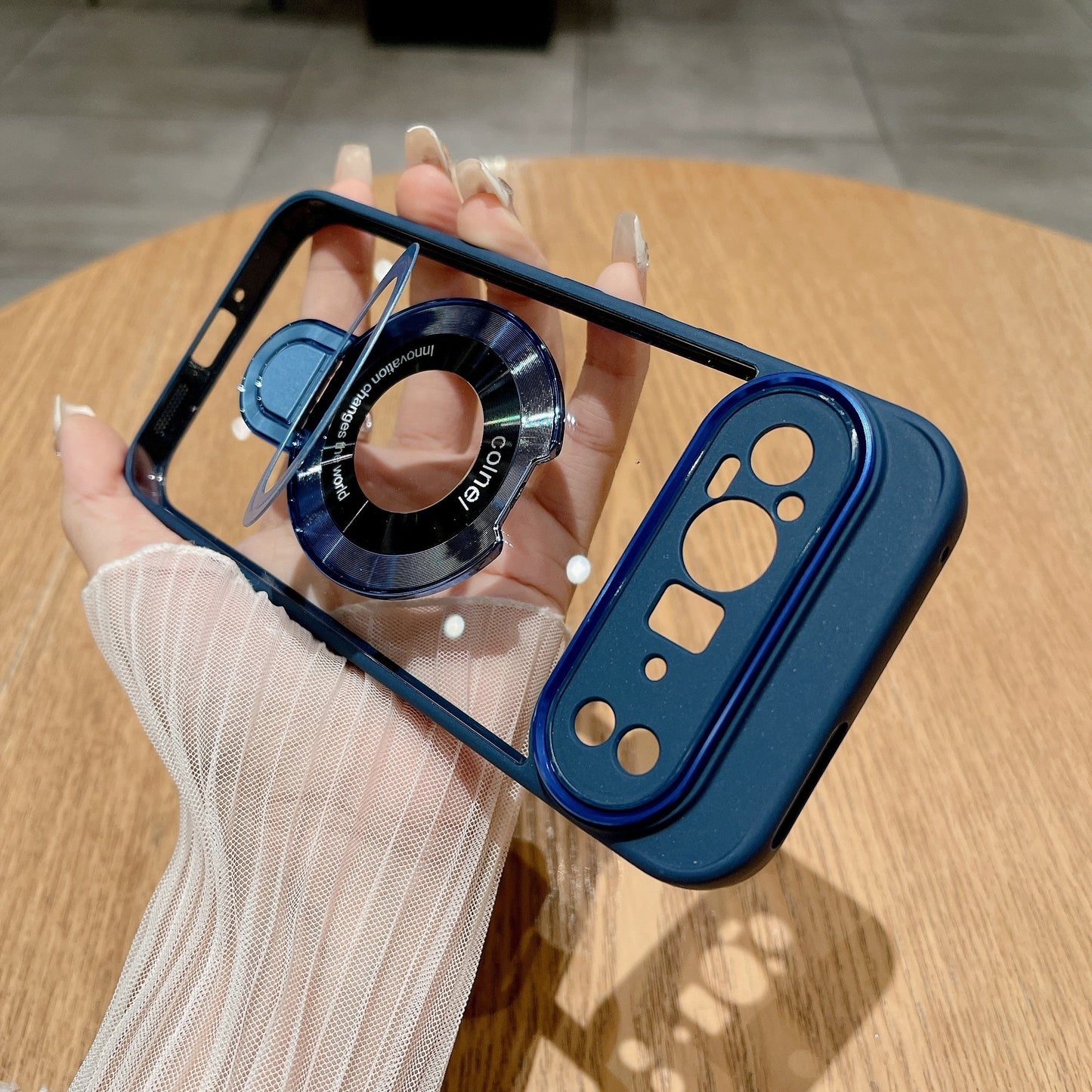 Translucent Rotating Ring Stand Case - Google