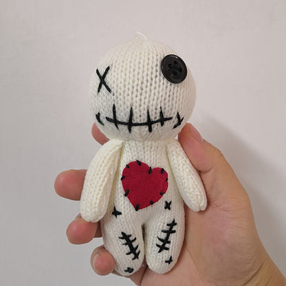 0207ba 1pc Ugly Handmade Thai Voodoo Doll Unique Accessory Halloween Scray Voodoo Dolls Creepy Ghost Doll Horror Christmas Ornaments For Witchcraft Trick Props