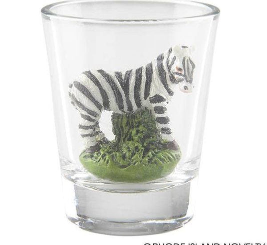 ZEBRA DECORATIVE SHOT GLASS
