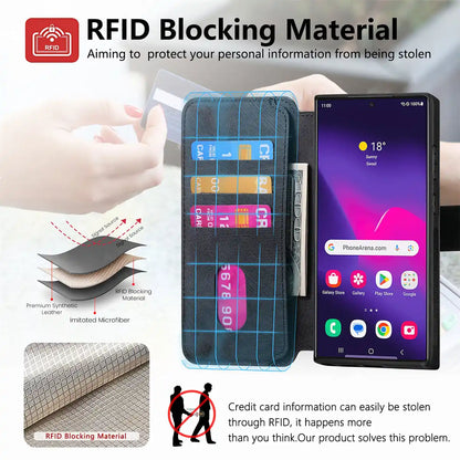 Detachable 2-in-1 Magnetic PU Leather Wallet Case