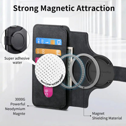 Detachable 2-in-1 Magnetic PU Leather Wallet Case