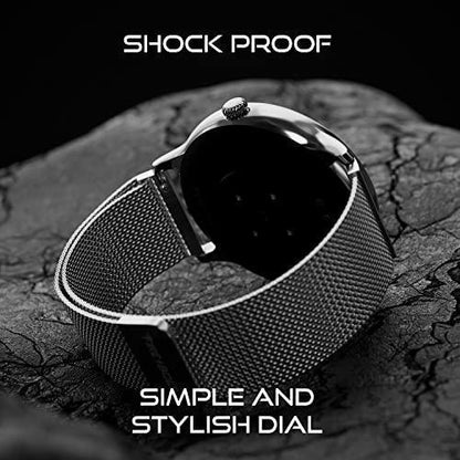 Fire-Boltt Phoenix Ultra Luxury Stainless Steel, Bluetooth Calling Smartwatch, AI Voice Assistant, Metal Body with 120+ Sports Modes, SpO2, Heart Rate Monitoring (Silver)
