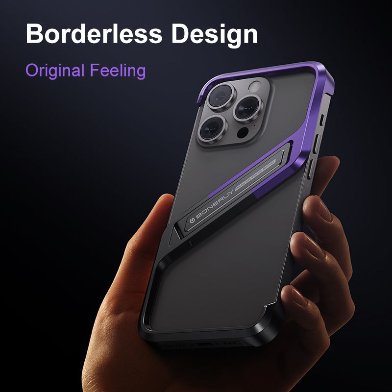 Ultra-Thin Metal Bumper Case - iPhone