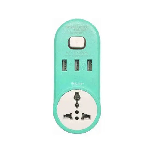 3 Pin Rock Light Extension Board With 3 Usb Charging Ports