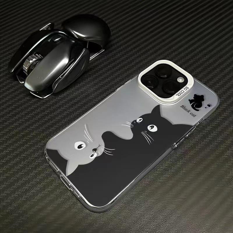 Ingenious Artful Cat Cartoon Case - iPhone