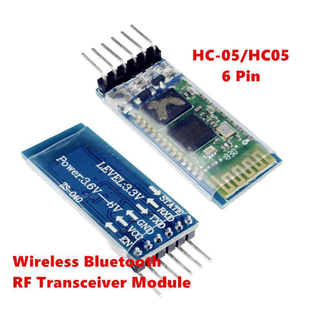 TTL HC05 O/P Bluetooth Module (Master + Slave) Compatiable Economical Version with Button