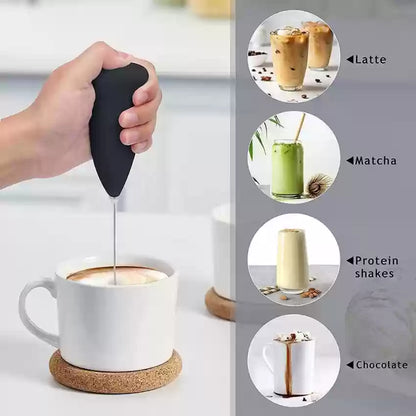 Mini Coffee Beater Hand Blender Milk foamer Mixer Battery Operated Maker Machine