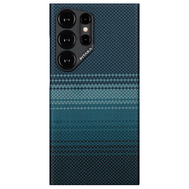 Luxury Metal Lens Carbon Fiber Case - Samsung
