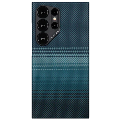 Luxury Metal Lens Carbon Fiber Case - Samsung