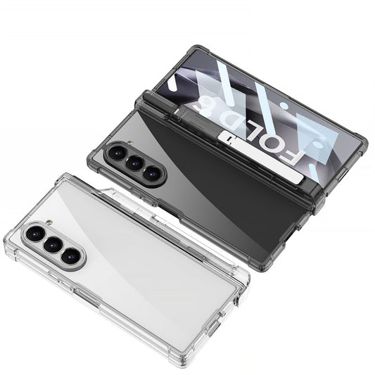 Galaxy Z Fold6 Sleek Airbag Transparent Case with S Pen