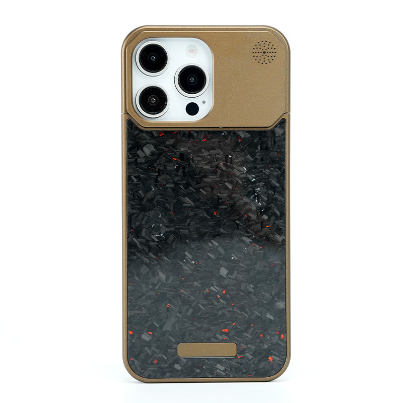 Elite Shield Carbon Fiber Hybrid Case - iPhone