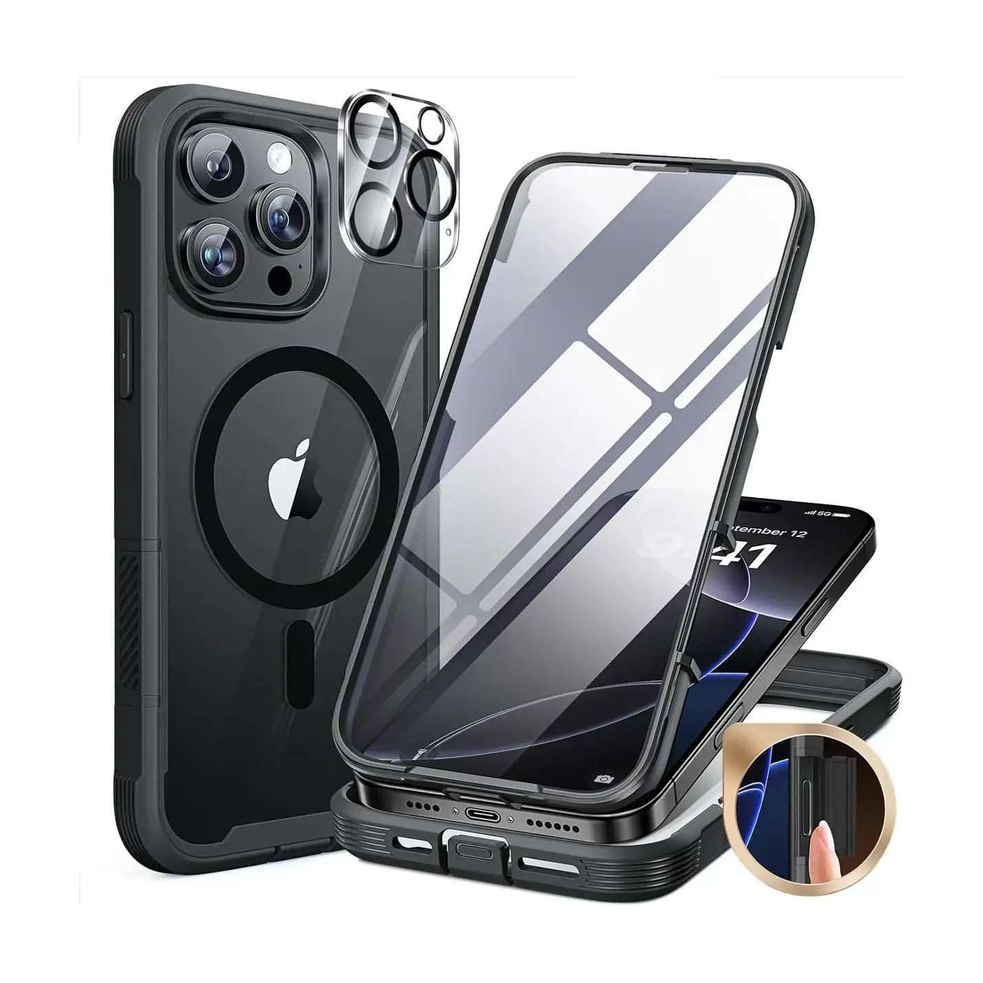 Sturdy Total Defense Armor Case - iPhone
