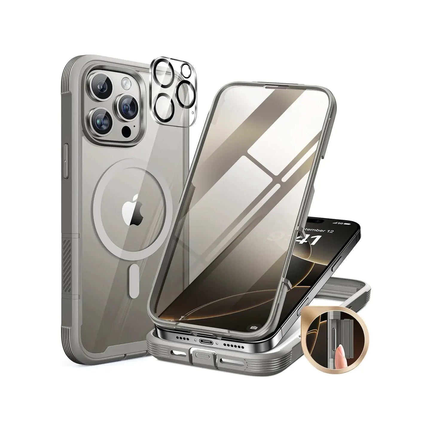 Sturdy Total Defense Armor Case - iPhone