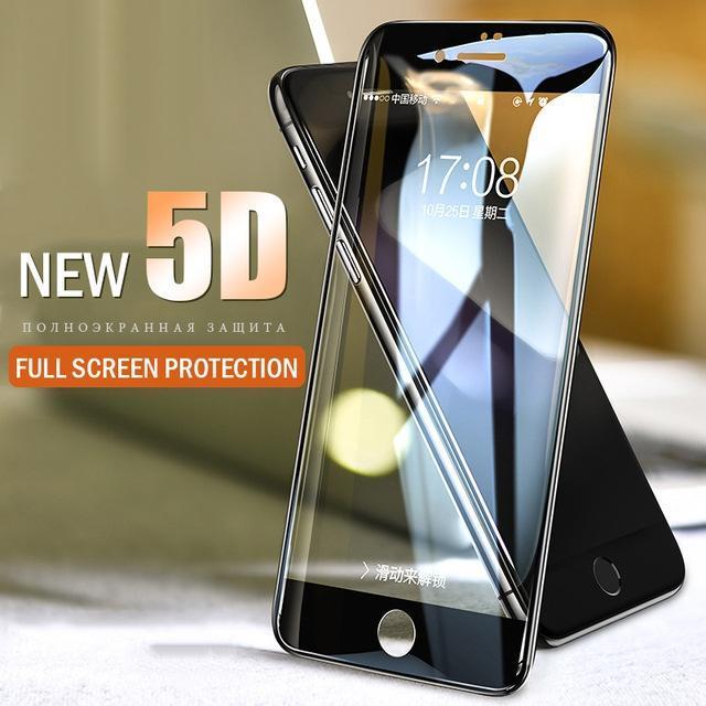 iPhone 8, 8 Plus 5D Tempered Glass