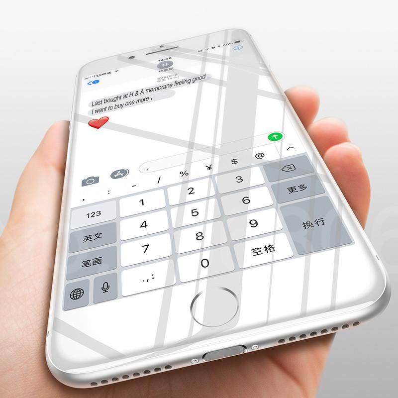 iPhone 8 Plus 5D Tempered Glass