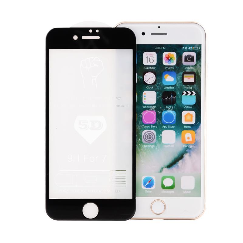 iPhone 8 Plus 5D Tempered Glass