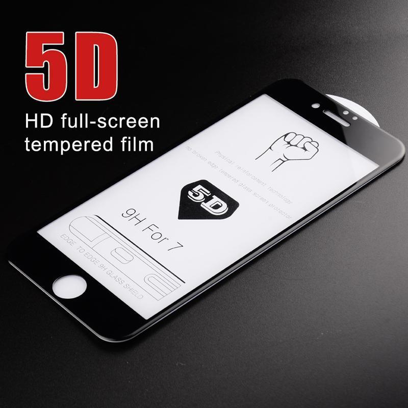 iPhone 8 Plus 5D Tempered Glass