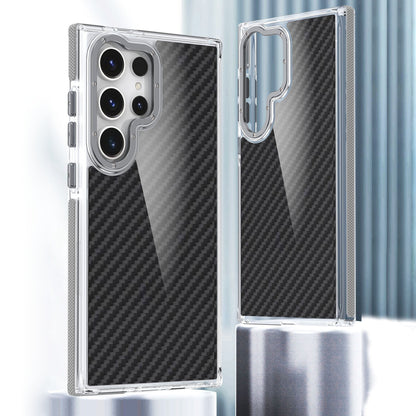 Hybrid Acrylic Carbon Fiber Bumper Case - Samsung