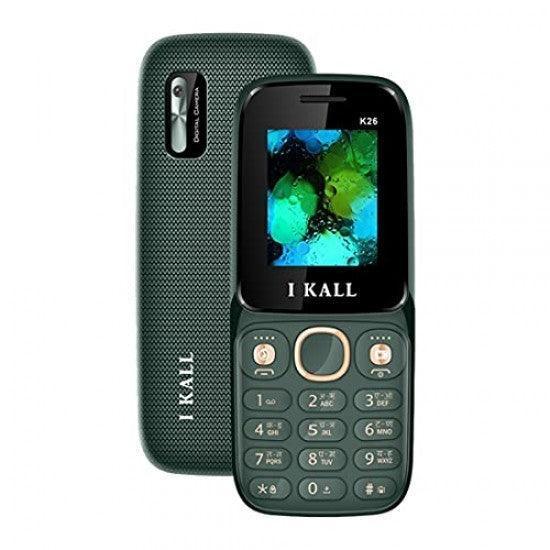 IKALL K26 Keypad Mobile (1.8 Inch, 1000 mAh) (Green)
