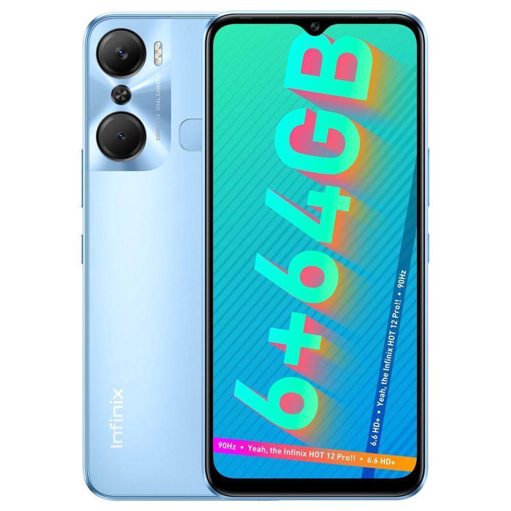 Infinix Hot 12 Pro (Electric Blue, 6GB RAM 64GB Storage) Preowned