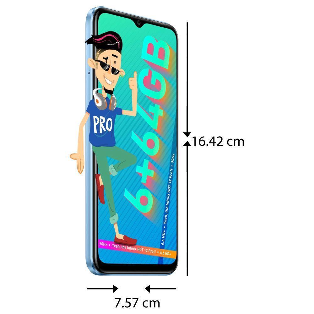 Infinix Hot 12 Pro (Electric Blue, 6GB RAM 64GB Storage) Preowned