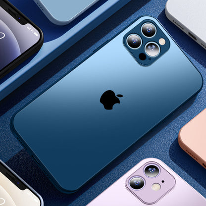 iPhone - Matte Glass Camera Lens Shell Case