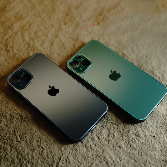 iPhone - Matte Glass Camera Lens Shell Case