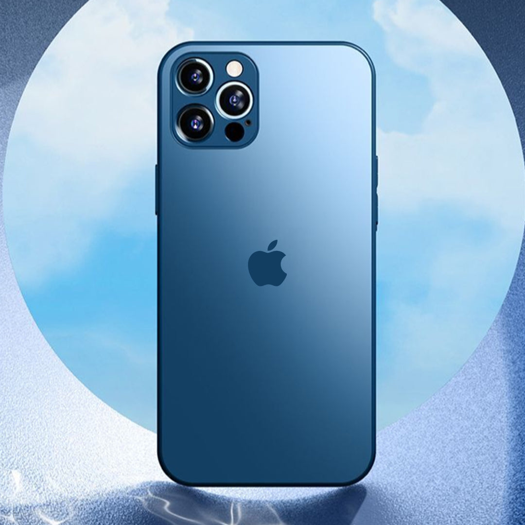 iPhone - Matte Glass Camera Lens Shell Case