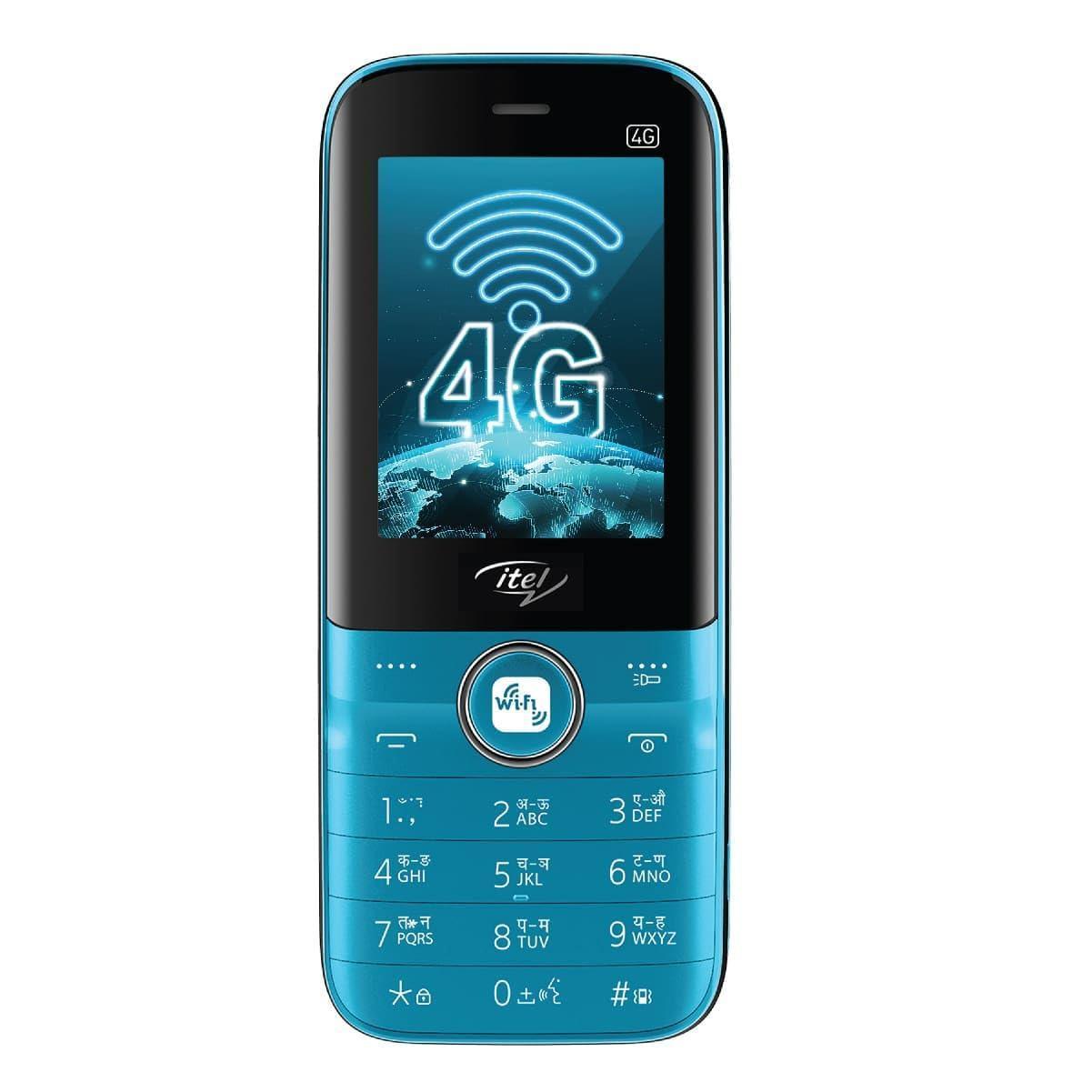 Itel MagicX Pro 4G (Wi-Fi Hotspot Tethering,2500mAh Big Battery) Blue Preowned