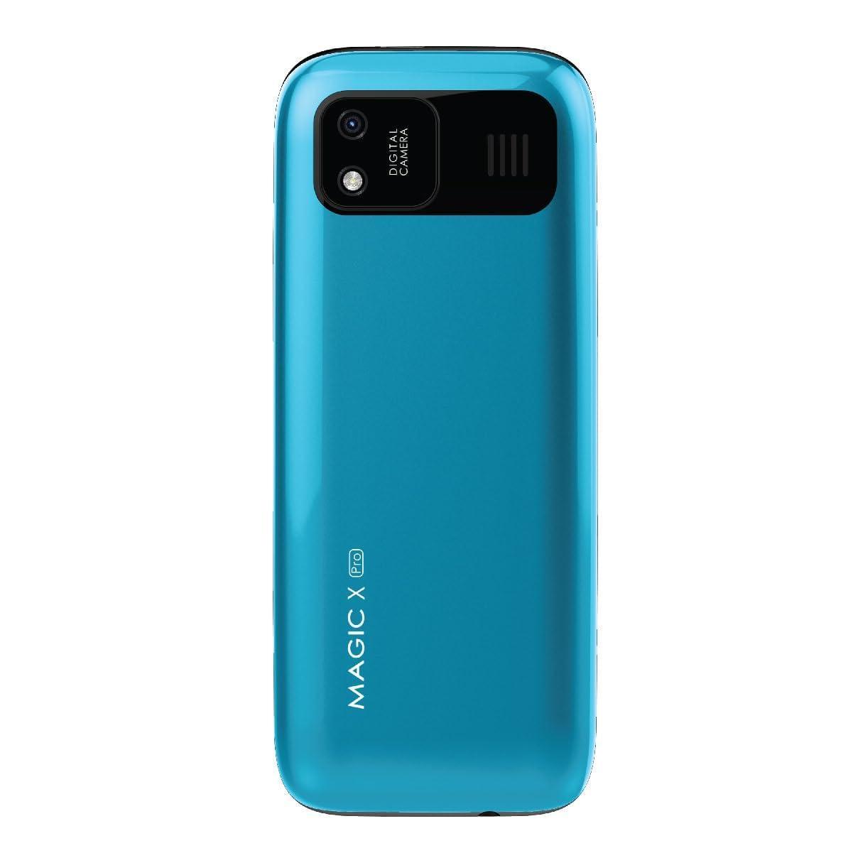 Itel MagicX Pro 4G (Wi-Fi Hotspot Tethering,2500mAh Big Battery) Blue Preowned
