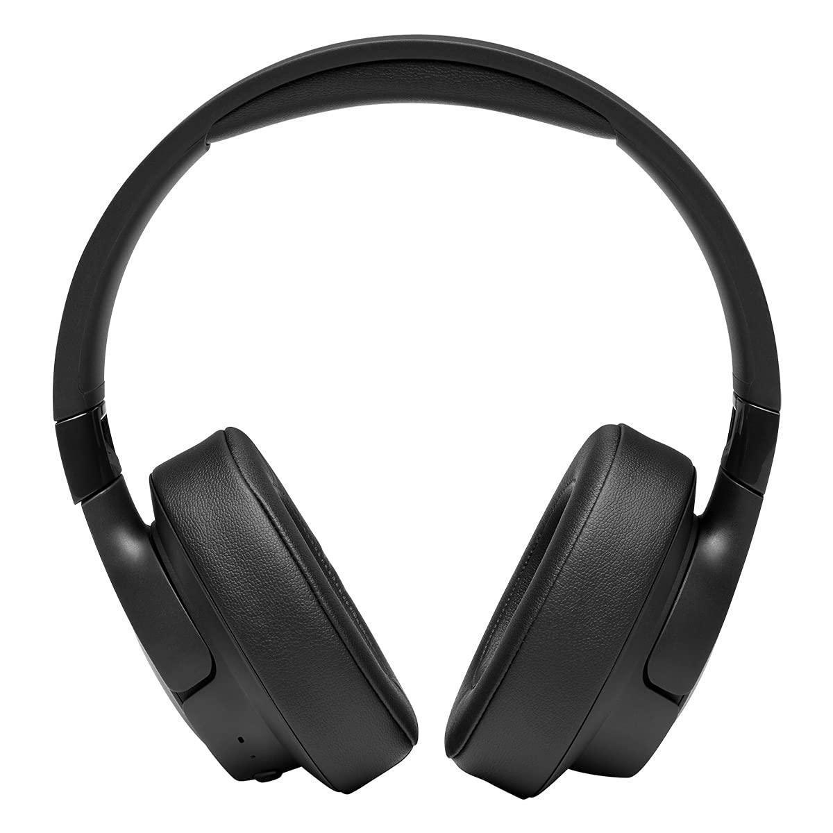 JBL Tune 710BT Wireless Over-Ear Headphones - Bluetooth Headphones with Microphone, 50H Battery, Hands-Free Calls, Portable (Black)