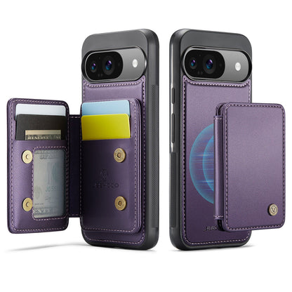 Compact Leather Wallet Case - Google