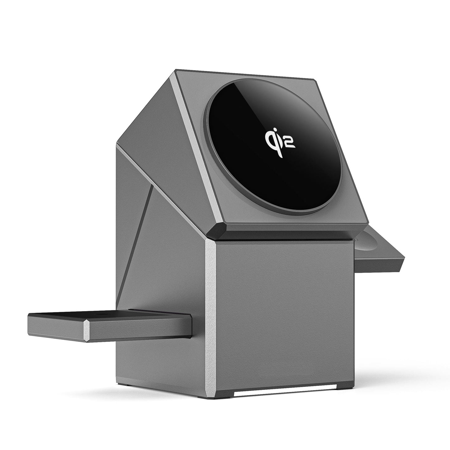 Geometric Auto Rotation 15W Wireless Charging Station