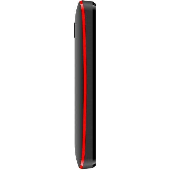 Karbonn K5 Plus (Dual SIM, Black and Red)