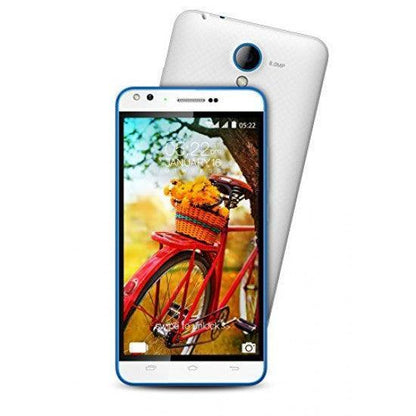 Karbonn Titanium Machfive (White-Blue)