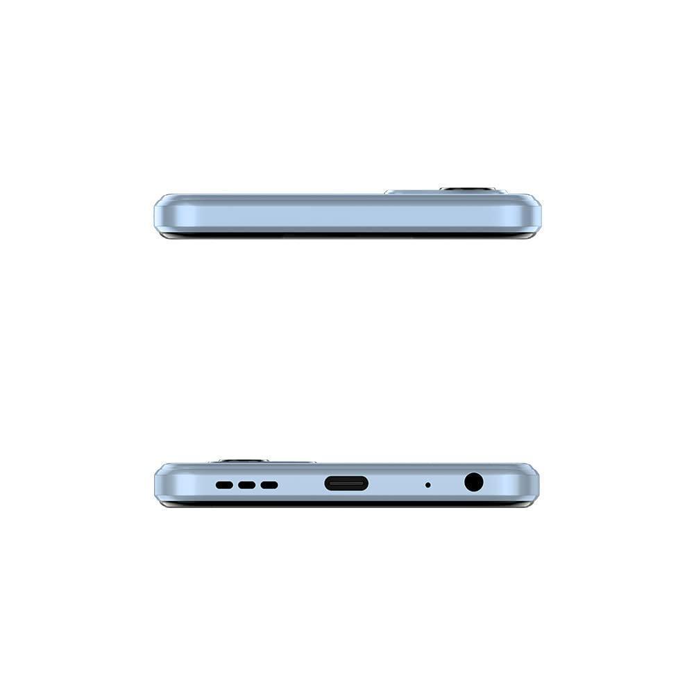 Lava Blaze NXT(Glass Blue, 4GB RAM, 64GB Storage)| 2.3 Ghz Octa Core Helio G37| 13 MP AI Triple Camera |Fingerprint Sensor| 5000 mAh Battery| Upto 7GB Expandable RAM