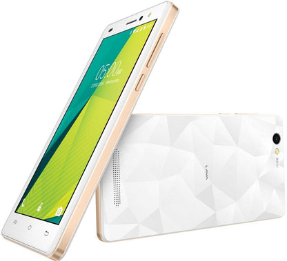 Lava X11 4G (White-Gold)