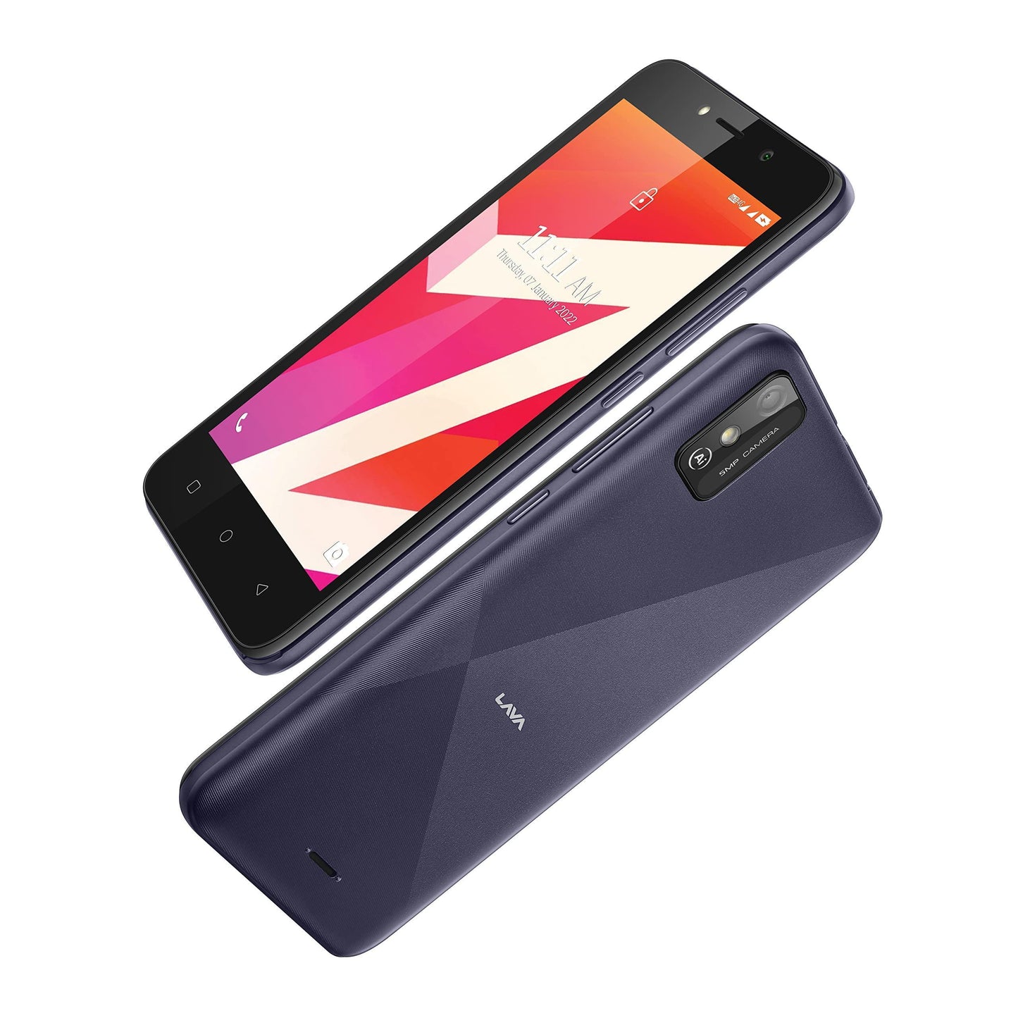 Lava Z21 (2GB RAM, 32GB ROM)-Blue| Octa Core Processor| Stock Android 11| Powerful 3100 mAh Battery