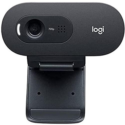 Logitech C505e HD Business Webcam - HD Webcam with 720p and Long-Range mic, Works with Windows, Mac or Chrome