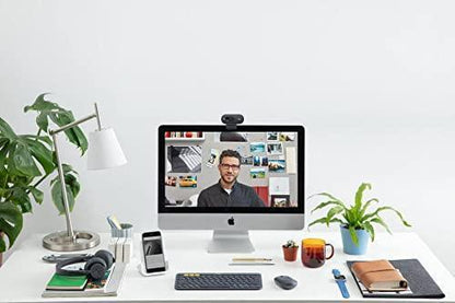 Logitech C505e HD Business Webcam - HD Webcam with 720p and Long-Range mic, Works with Windows, Mac or Chrome