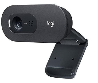 Logitech C505e HD Business Webcam - HD Webcam with 720p and Long-Range mic, Works with Windows, Mac or Chrome