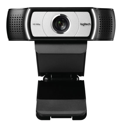 Logitech C930-E Full HD 1080p/30fps Video Calling, Light Correction, Autofocus, 4X Digital Zoom, Privacy Shade Business Webcam Works with Skype, Chrome, Black (960-000971)