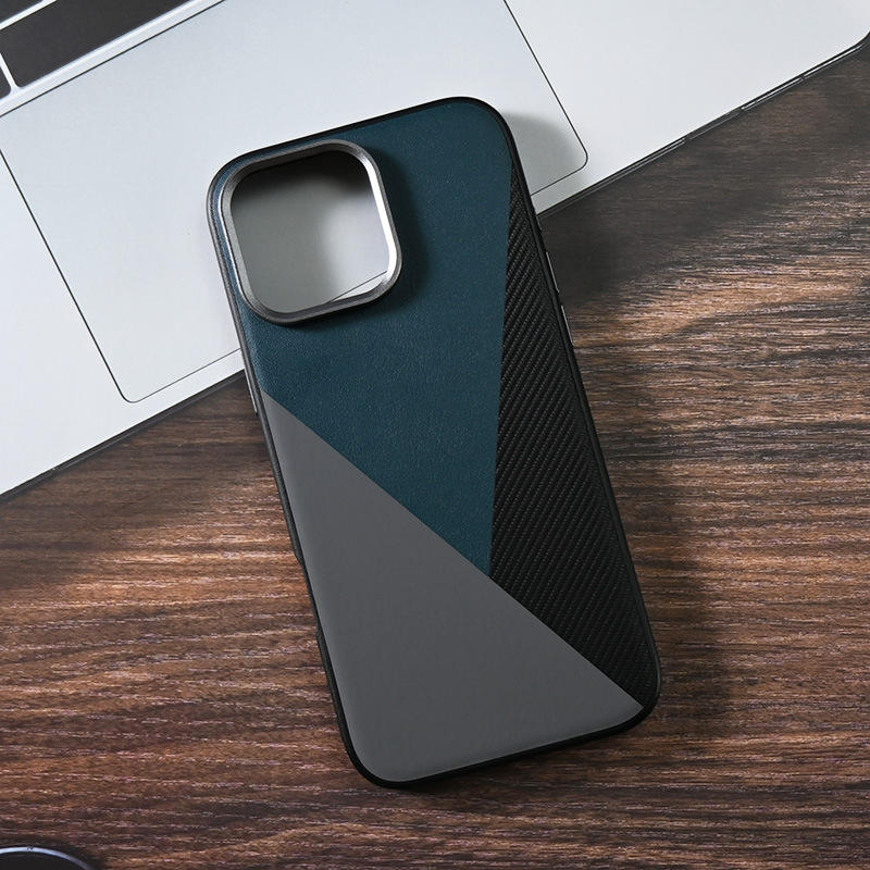 Imperial Trident Shockproof Leather Case - iPhone