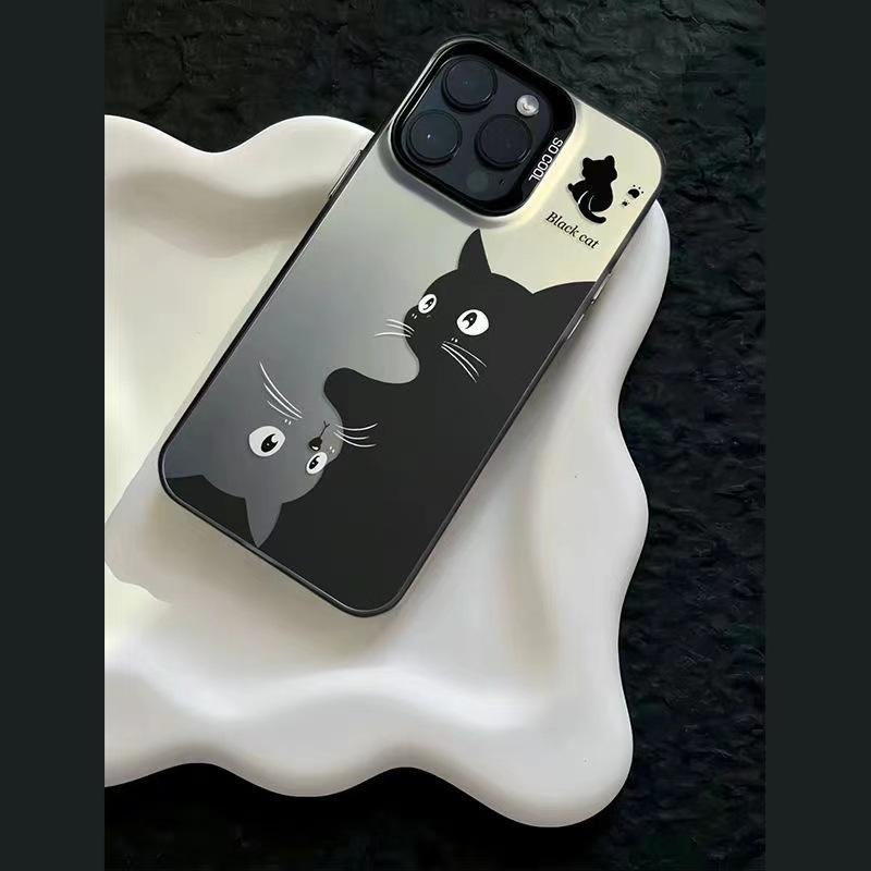 Ingenious Artful Cat Cartoon Case - iPhone
