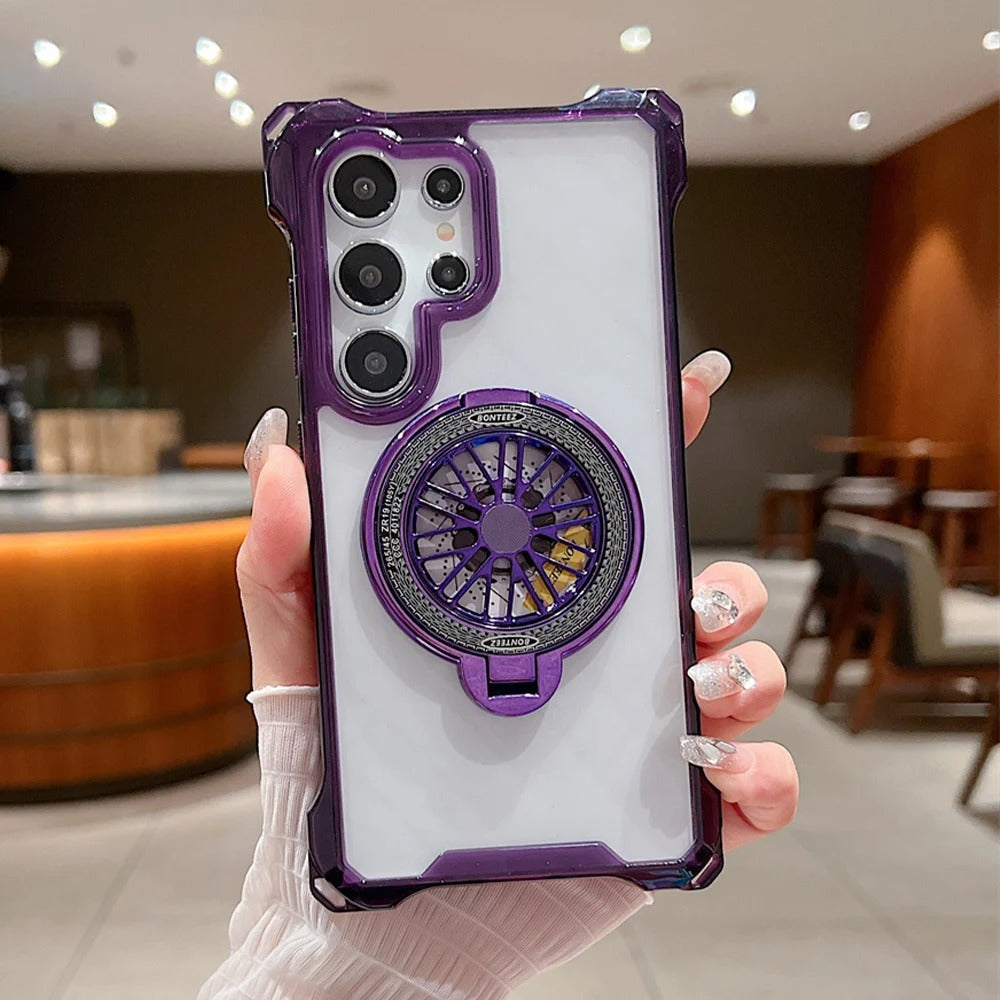 Luxe Crystal Clear Magnetic Case - Samsung